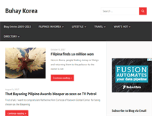 Tablet Screenshot of buhaykorea.com